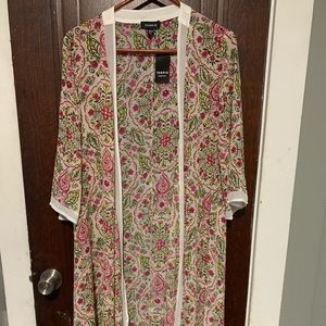 Long torrid kimono